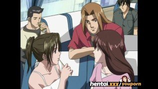 Cute tour guide learns about gangbang – Hentai.xxx