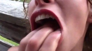 hard german mountain anal fuck