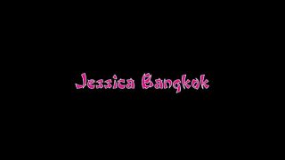 hot babe Jessica Bangkok Takes A Huge Black Cock In Her Asian Twat