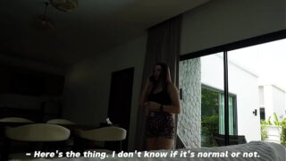 Hot babe Julie want to fuck her boyfriends bro She cheated with his stepbro