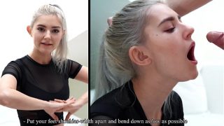 Hot fitness sex with teen girl ended up with a massive cumshot by Teen Eva Elfie